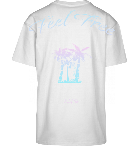 Heavy Oversize Tee Palm Tree