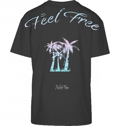 Heavy Oversize Tee Palm Tree